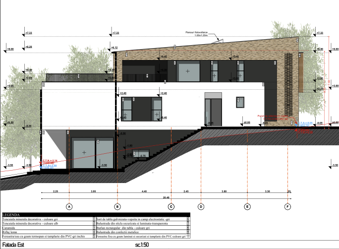 Plan arhitectural 10